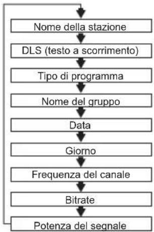 SEG CR 117 DAB+ - Modalità di visualizzazione - 1