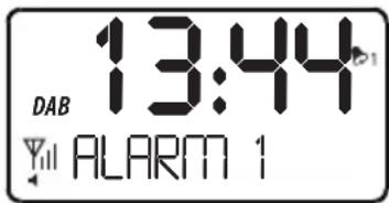 SEG CR 117 DAB+ - Impostazione della sveglia - 1