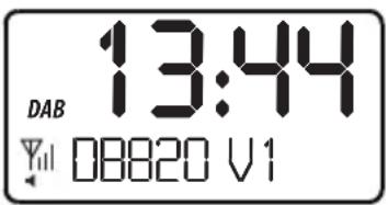 SEG CR 117 DAB+ - SOFTWARE VERSION - 1