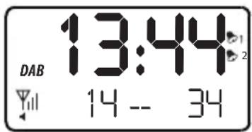 SEG CR 117 DAB+ - Réglage de l'alarme - 1