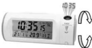 Soundmaster FUR 8097 - Projektions-Einstellung - 1