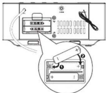 Soundmaster IP4060BT - Let op: - 1