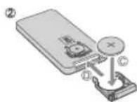 Soundmaster IP4060BT - Sustitución de la pila del mando a distancia: - 2