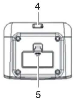 DENVER EC34 - Emplacement des touches de commande - 2