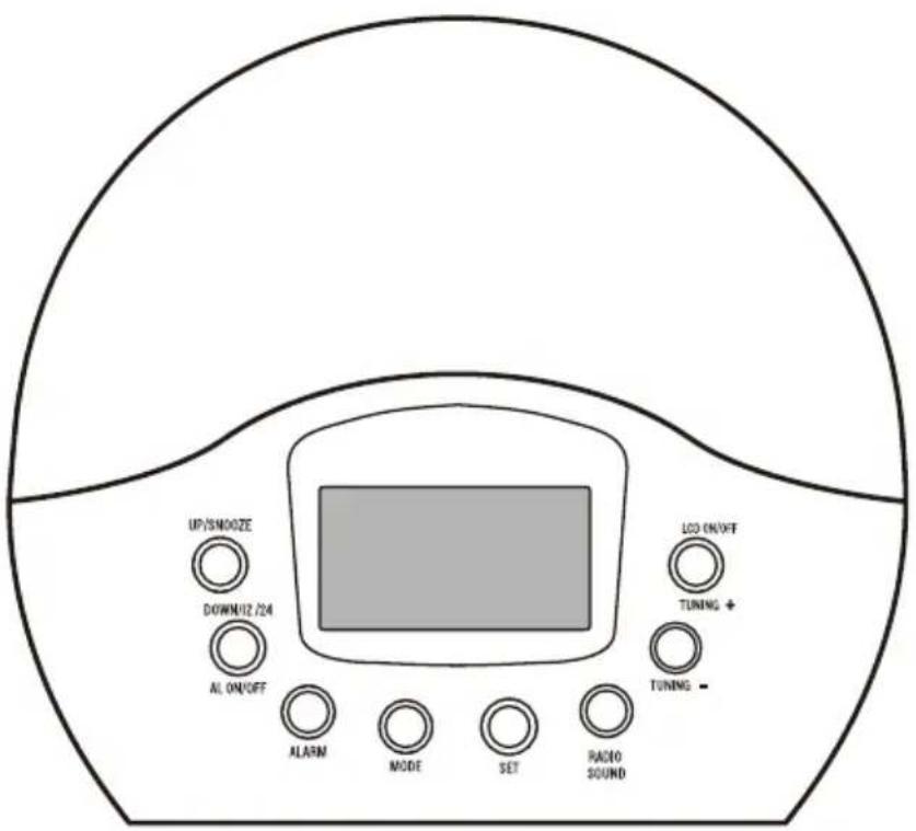 DENVER CRL300 - PAINIKKEIDEN TOIMINNOT - 4