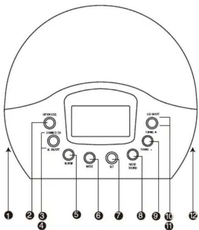DENVER CRL300 - DIRECTIONS OF BUTTONS - 1