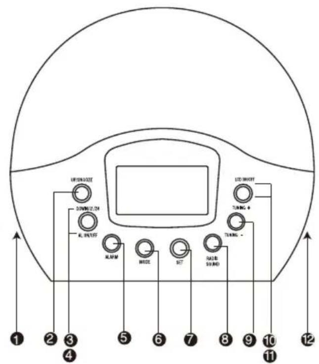 DENVER CRL300 - GLOWNE FUNKCJE - 1