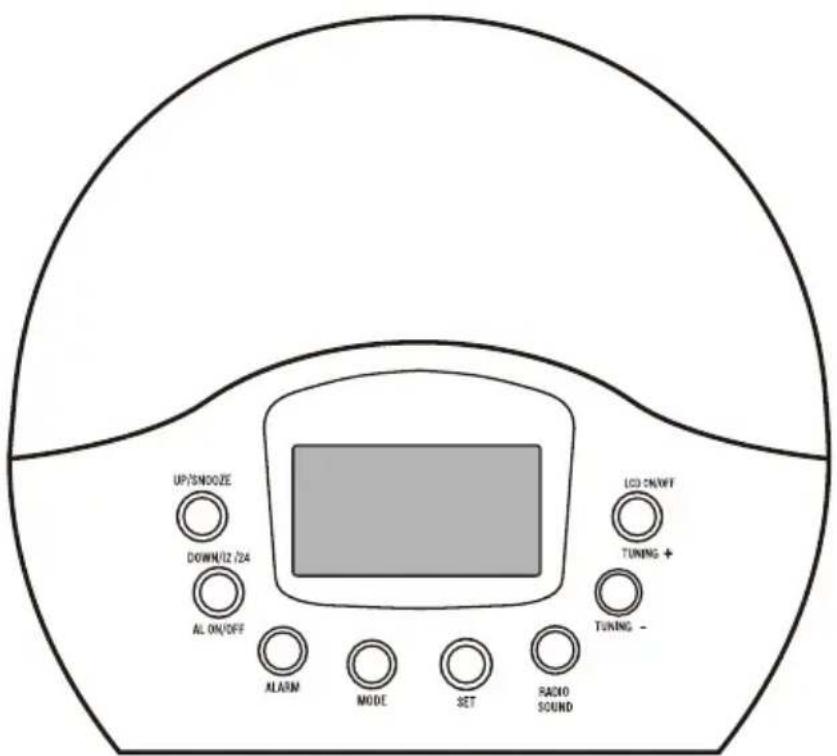 DENVER CRL300 - LUMIÈRE LED DE RÉVEIL - 1
