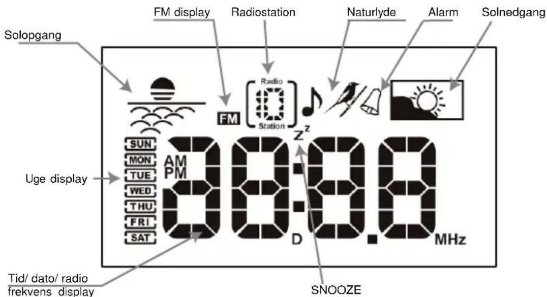 DENVER CRL300 - - LCD DISPLAY - 1