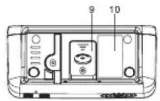 AKAI AC141 - BESCHRIJVING VAN HET APPARAAT EN LOCATIE VAN DE - 4