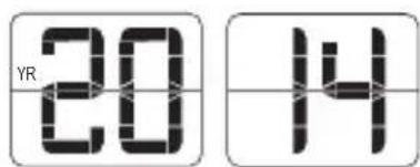 AKAI AC141 - LCD-DISPLAY MODUS - 2