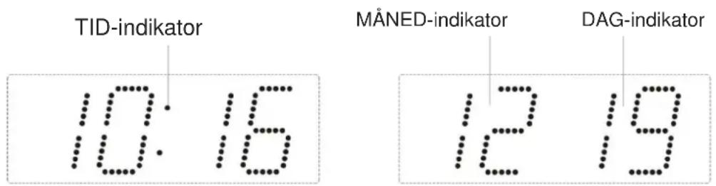 Soundmaster FUR6100SI - Auto endre displayinnhold: - 1