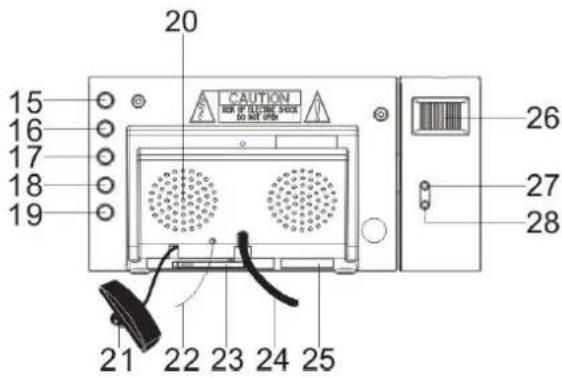 Soundmaster FUR6100SI - IKKE SVELG BATTERIET - FARE FOR KJEMISK BRANNSKADE - 3