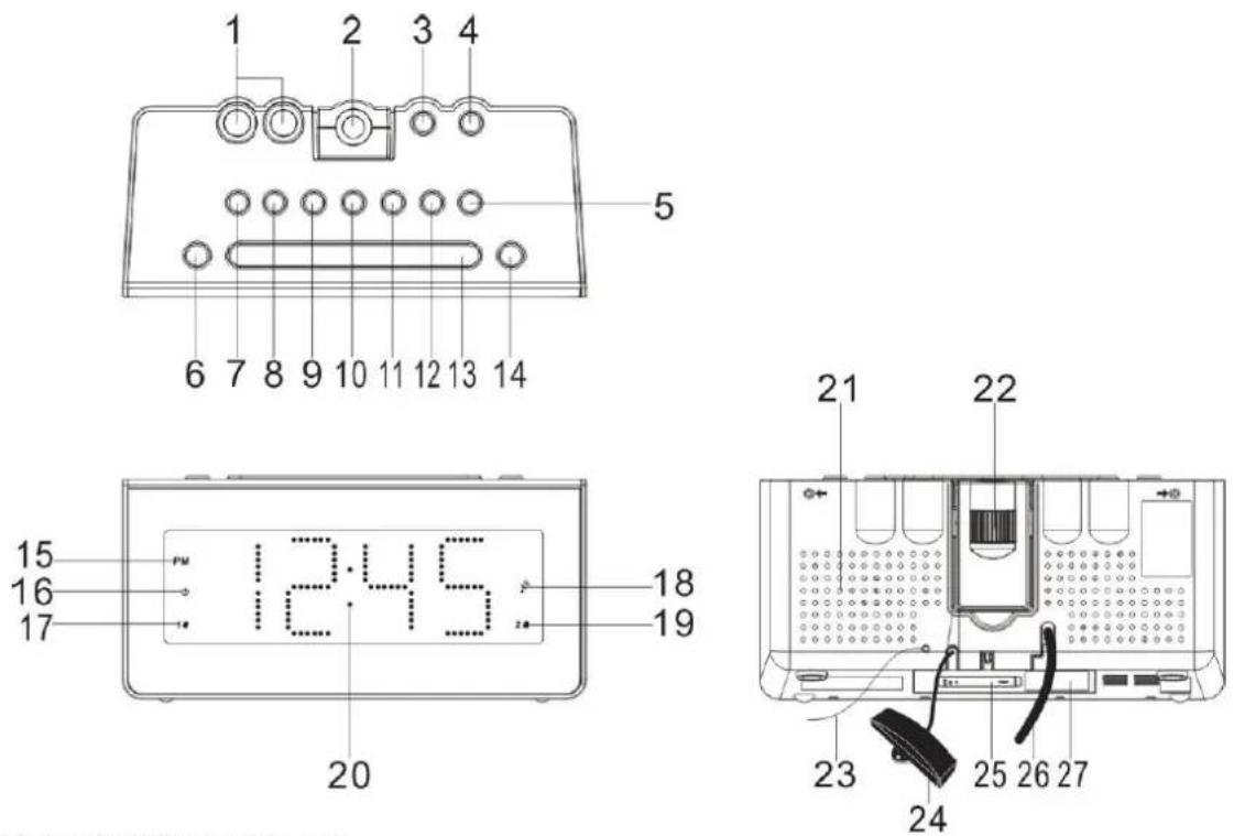 Soundmaster FUR6005 - NO utilice LIMPIADORES NI PAÑOS ABRASIVOS - 1
