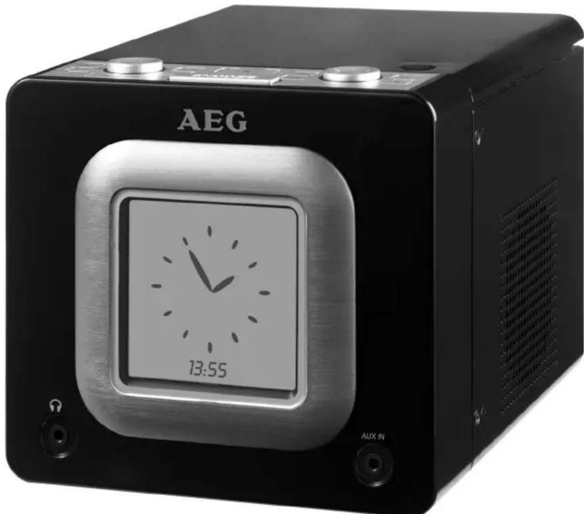 AEG SRC 4325 CD - Stereo-Uhrenradio mit CD/MP3 - 1