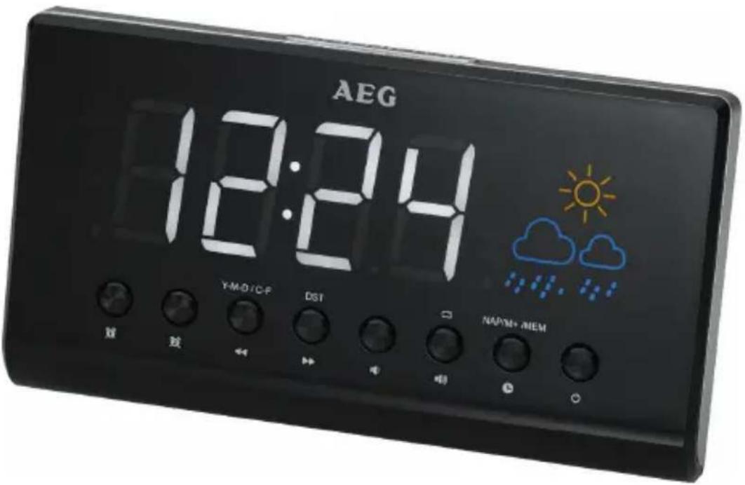 AEG MRC 4141 P - PROJEKTIONS- UHRENRADIO - 1