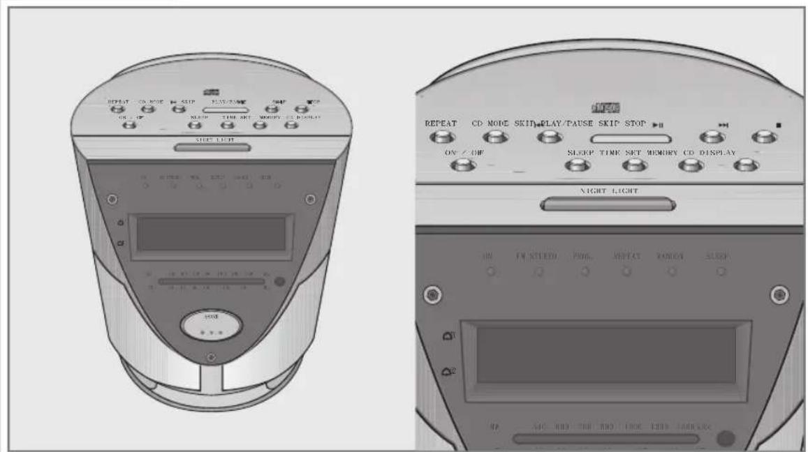 SALORA CRL630CD - Controls - 1