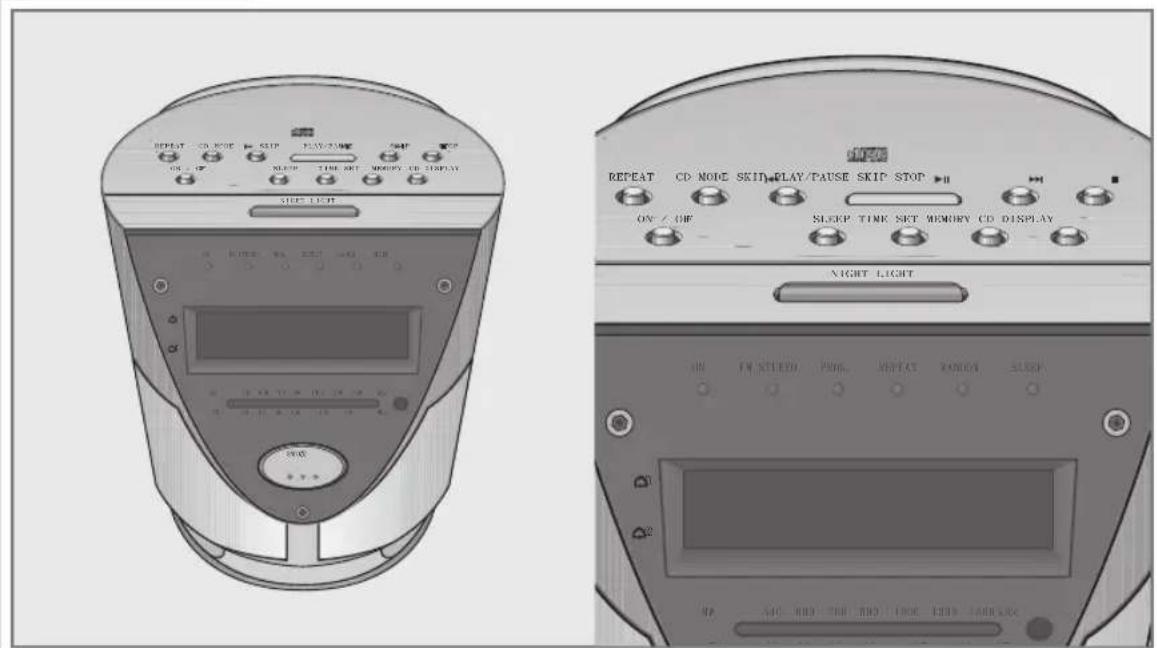 SALORA CRL630CD - Commands - 1