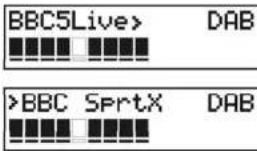 BBC5Live> DAB >BBC SprtX DAB