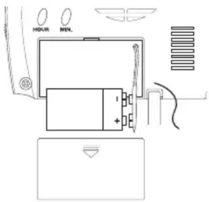 Magnum CR330 - Batterijen aanbrengen - 1