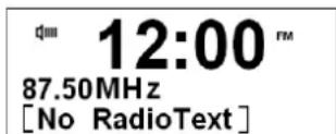 DUAL DAB CR20 - Réglage d'une station FM - 1