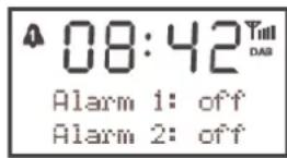 DUAL DAB CR 26 - Déactivation de la fonction réveil - 1