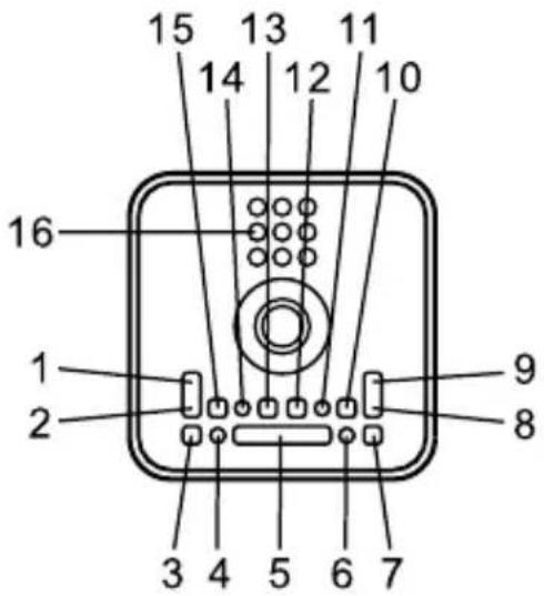 AudioSonic CL500 - Top View (Lamp Shade Removed) - 1