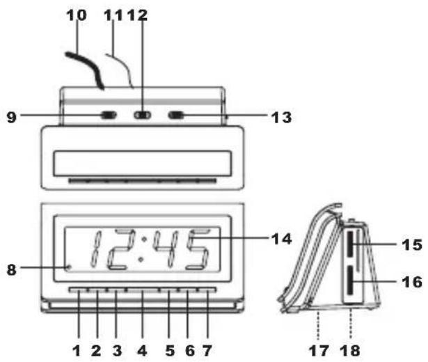 AudioSonic CL1472 - Instrukcje obstugi - 1