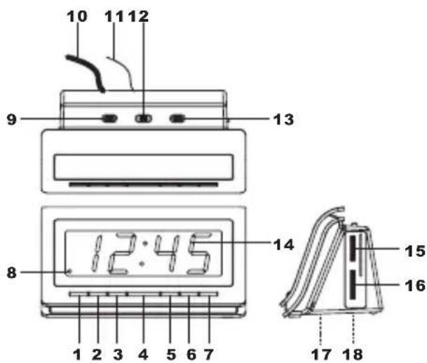 AudioSonic CL1472 - Bedienungsanleitung - 1