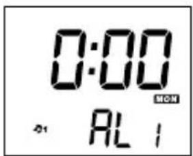 AudioSonic CL474 - Sélection du Mode de Réveil de l'Alarme - 2