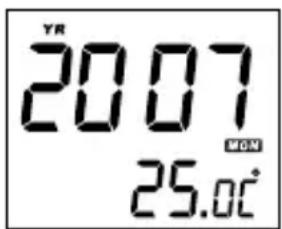 AudioSonic CL474 - Acties gedurende aanpassing gegevens: - 1