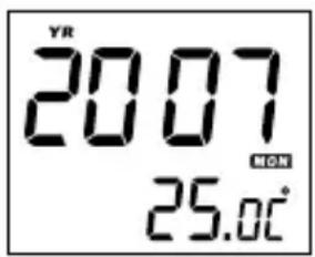 AudioSonic CL474 - MUDANÇA DO CONTEÚDO DO DISPLAY - 1