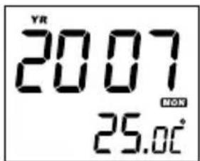 AudioSonic CL474 - AJUSTE DA HORA E DO CALENDÁRIO - 1