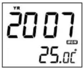 AudioSonic CL474 - TIME AND CALENDAR SETTING - 1