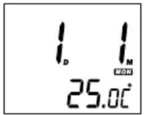 AudioSonic CL474 - CHANGE DISPLAY CONTENT - 1