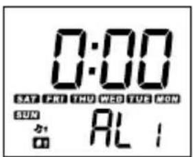 AudioSonic CL474 - Réglage Alarme 1 - 5