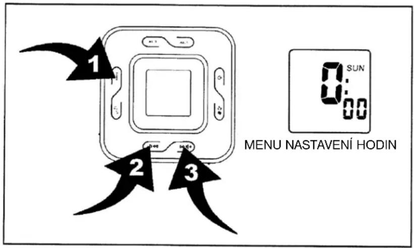 ELTA 4556 - NASTAVIT NEBO VYMAZAT AKTUÁLNÍ ČAS - 1