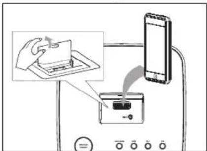 Terris RWI 232 - Namestitev naprave iPod na držalo in zagon - 1