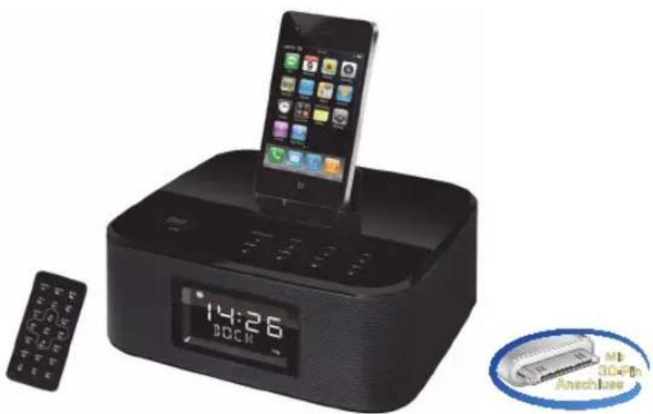 Terris RWI 232 - mit Dockingstation für iPod / iPhone / iPad - 1