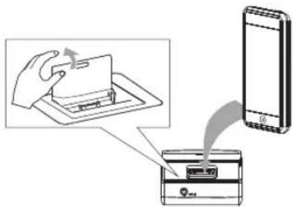 Terris RWI 112 - iPod auf die Halterung setzen und starten - 1