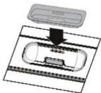 Tevion RWI303 - Adapter einsetzen - 1
