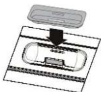Tevion RWI303 - Inserimento dell'adattatore - 1