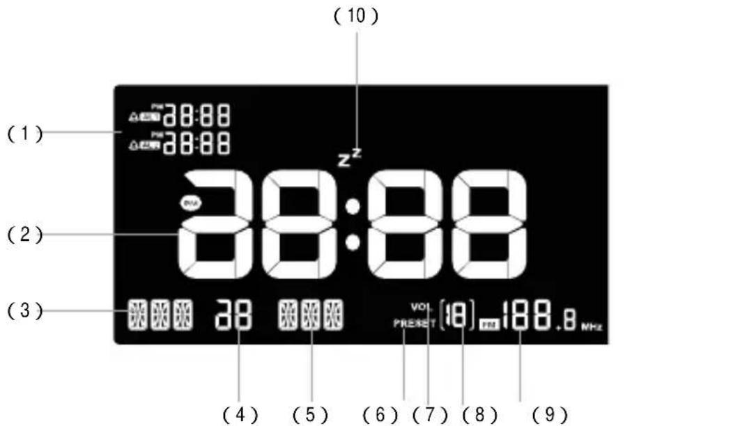 BIGBEN RR50 - LCD-Display - 1
