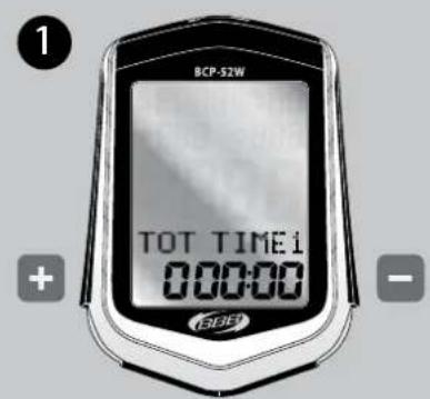 BBB BCP52WAH - REGLAGE DU TEMPS TOTAL 1 - 1
