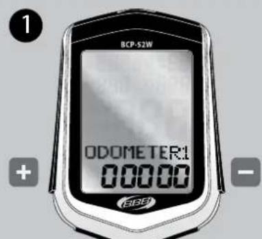 BBB BCP52WAH - REGLAGE DE L'ODOMETRE 1 - 1