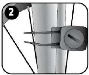 BBB BCP52WAH - INSTALLATION DE L'AIMANT DE ROUE ET DU CAPTEUR DE VITESSE - 2