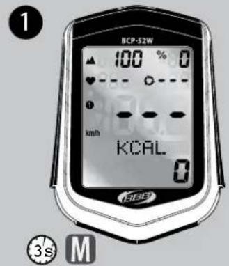 BBB BCP52WAH - REGLAGES DES LIMITES DE FREQUENCY CARDIAQUE - 4