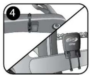 BBB BCP52WAH - INSTALLATION DE L'AIMANT DE CADENCE ET DU CAPTEUR DE CADENCE - 4