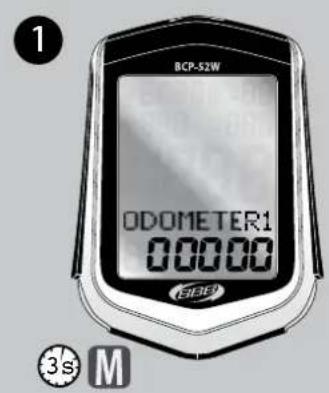 BBB BCP52WAH - REGLAGE DE L'ODOMETRE - 1