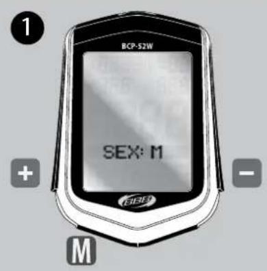 BBB BCP51W - REGLAGE DU SEXE - 1